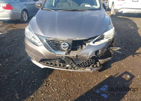 2017 Nissan Sentra S из США, поврежденный, VIN 3N1AB7AP1HY402925